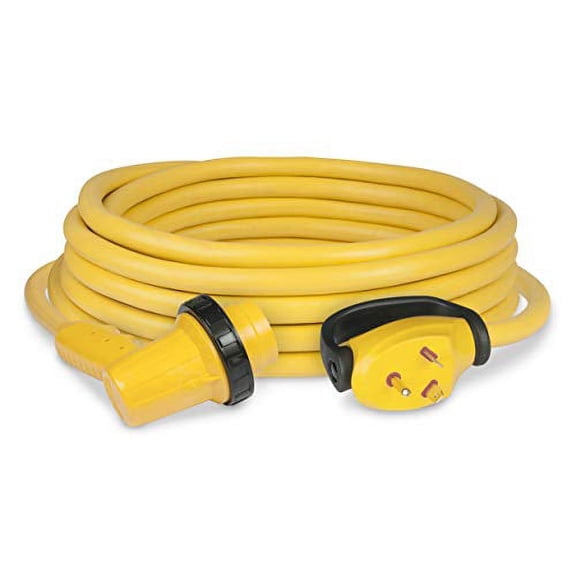 ParkPower 30RPCRV 125 V Marinco Amp, 125V 30 Ft Right Angle Cordset