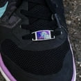thumbnail image 2 of Majestic Unicorn Pink Purple Blue Rectangular Shoe Shoelace Shoe Lace Tag Runner Gym Charm Decoration, 2 of 3