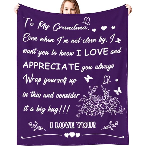 LHSHID Bible Verse Blanket Flannel Soft and Comfortable Anti static Bed Sofa Blanket 50x60in
