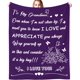 thumbnail image 1 of LHSHID Bible Verse Blanket Flannel Soft and Comfortable Anti static Bed Sofa Blanket 60x80in, 1 of 6
