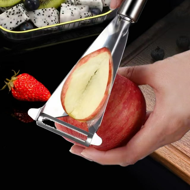 Product Classification Cooking Utensils - Triangular Restaurant Carving Stainless Steel Fruit Carving Set for Home Use Includes Carving Tools for Vegetables and Meats