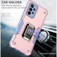 thumbnail image 3 of Funda Super Case para Samsung Z Fold 4, compatible con soporte magnético para coche, protección total de 360°, soporte de anillo, 3 of 5
