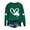 Green-5, variant on St Patricks Day Shirt Women Crewneck Sweatshirt Shamrock Long Sleeve Shirt Irish Lucky Four Clover Sweater Spring Pullover Tops