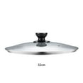 thumbnail image 3 of Xingzhi Enhanced Anti Fall Tempered Glass Lid For Household Fryer Soup Pot Handle Is 32cm【Parietal bead】, 3 of 6