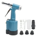 thumbnail image 2 of Pneumatic Riveter, Air Rivet Gun Strong Nail Pulling Force  for Industrial Use American Style,European Style,Japanese Style, 2 of 7