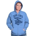 thumbnail image 5 of Adorable Father Daughter Fishing Cute Zip Hoodie Sweatshirt Women Brisco Brands L, 5 of 6