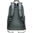 thumbnail image 5 of KAUKKO Vintage Casual polyster and Leather Rucksack Backpack (Nylon Grey), 5 of 5