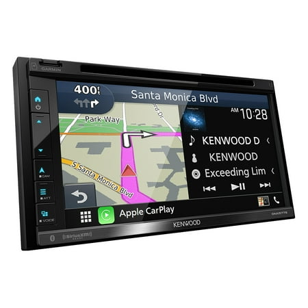 Kenwood - 6.8" Navigation Receiver - Black