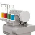 thumbnail image 4 of Singer 14HD854 Heavy Duty 2 to 4 Thread Stitch Serger Sewing Machine, Gray, 4 of 9