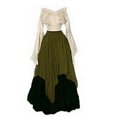thumbnail image 1 of Romantic Medieval Retro Gown Dress, 1 of 1