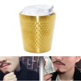thumbnail image 4 of Tazón de jabón de afeitar Taza de afeitar con preservación del calor Acero inoxidable para ordenar Resistencia a la oxidación Taza de afeitar - Oro Yinane Bol de jabón de afeitar, 4 of 8