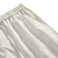 thumbnail image 7 of Besolor Cargo Shorts for Men Wide Leg Drawstring Elastic Waist Lightweight Casual Workout Outdoor Hiking Running Half Pants with Pockets(X-Large,Beige), 7 of 7