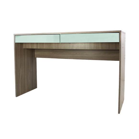 Mundo In Escritorio Color Encino con Cajones Lindoia para Hogar y Oficina Mundo In Home Oficce