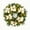 24in Pine Needle PVC Mixed Christmas Wreath (1pcs Gold Wreath), variant on Towallmark 6 PCS Christmas Garland and Wreath Set with Lights, Battery Operated, Front Door Prelit Garland Decor with PineCones for Mantle Stairs Fireplace, Flock Green