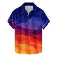 thumbnail image 5 of GERsome Hawaiian Shirt for Men Tropical Shirts Casual Summer Button Down Short Sleeve Floral Shirt Vacation Outfits Cruise Shirts S-5XL, 5 of 5