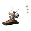 thumbnail image 1 of Figura Decorativa De Bailarina De Ballet, Estatua De Bailarina, Regalo De Escritorio, Figura Para Chimenea, Decoración De Restaurante, Escultura De Hoja De Metal, Artesanías Nórdicas, 1 of 8