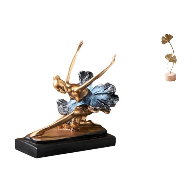 Figura Decorativa De Bailarina De Ballet, Estatua De Bailarina, Regalo De Escritorio, Figura Para Chimenea, Decoración De Restaurante, Escultura De Hoja De Metal, Artesanías Nórdicas