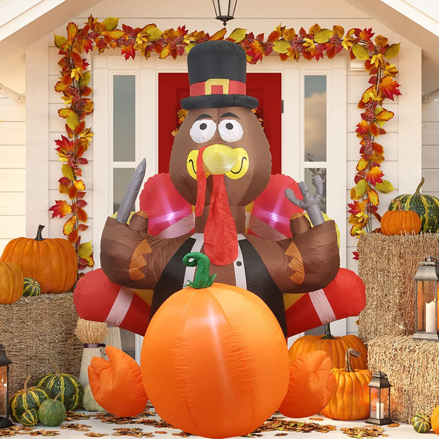 Handprint thanksgiving cards