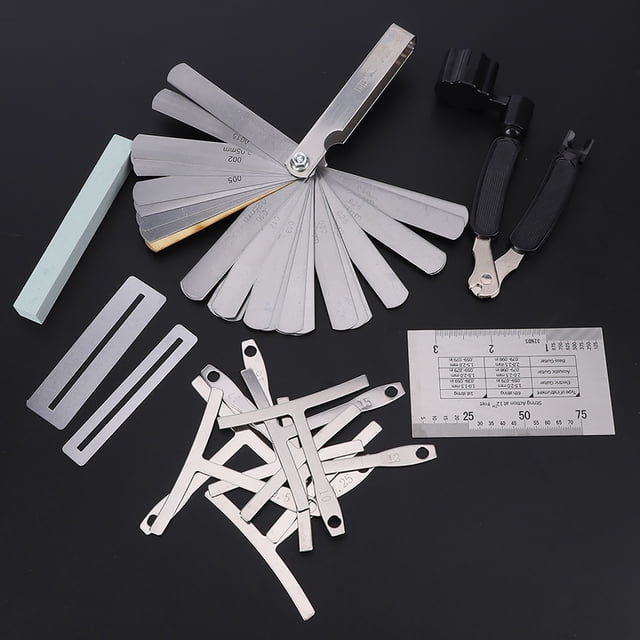 Change Strings Set Pitch Guitar Tool Set GuitarRadius Gauge Anti-Rust Stainless Steel Bass Banjo For Electric Guitar Mandolin