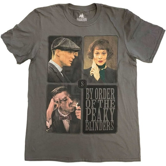 Peaky Blinders Unisex T-Shirt Portraits Grid (Small)