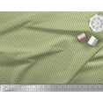 thumbnail image 2 of Soimoi Green Heavy Canvas Fabric Seamless Damask Printed Fabric 1 Yard 58 Inch Wide, 2 of 3