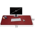 thumbnail image 2 of ZORESYN 3XL Large Mouse Pads (120 x 60cm) - PU Leather Extended Large Gaming Mousepad Desk Mat - Nonslip Base, 2 of 5