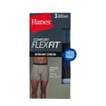 thumbnail image 2 of Hanes Mens Underwear Boxer Briefs, 3-Pack, Comfort Flex Fit, Cotton Stretch CFFBD3, 2 of 9