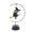 A, variant on XHKUYI Halloween Night Light 11.2 inch, Battery Operated Copper Fairy Wire Light with Hanging Spider Pendant, Spooky Gothic Mantel Tiered Tray Decor for Holiday Party Gift