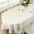 thumbnail image 1 of Modern Oval Tablecloth for Oval Table Waterproof Table Cloths for Dining Room Indoor Outdoor Home Decorative Table Cloth-60x102in, 1 of 5