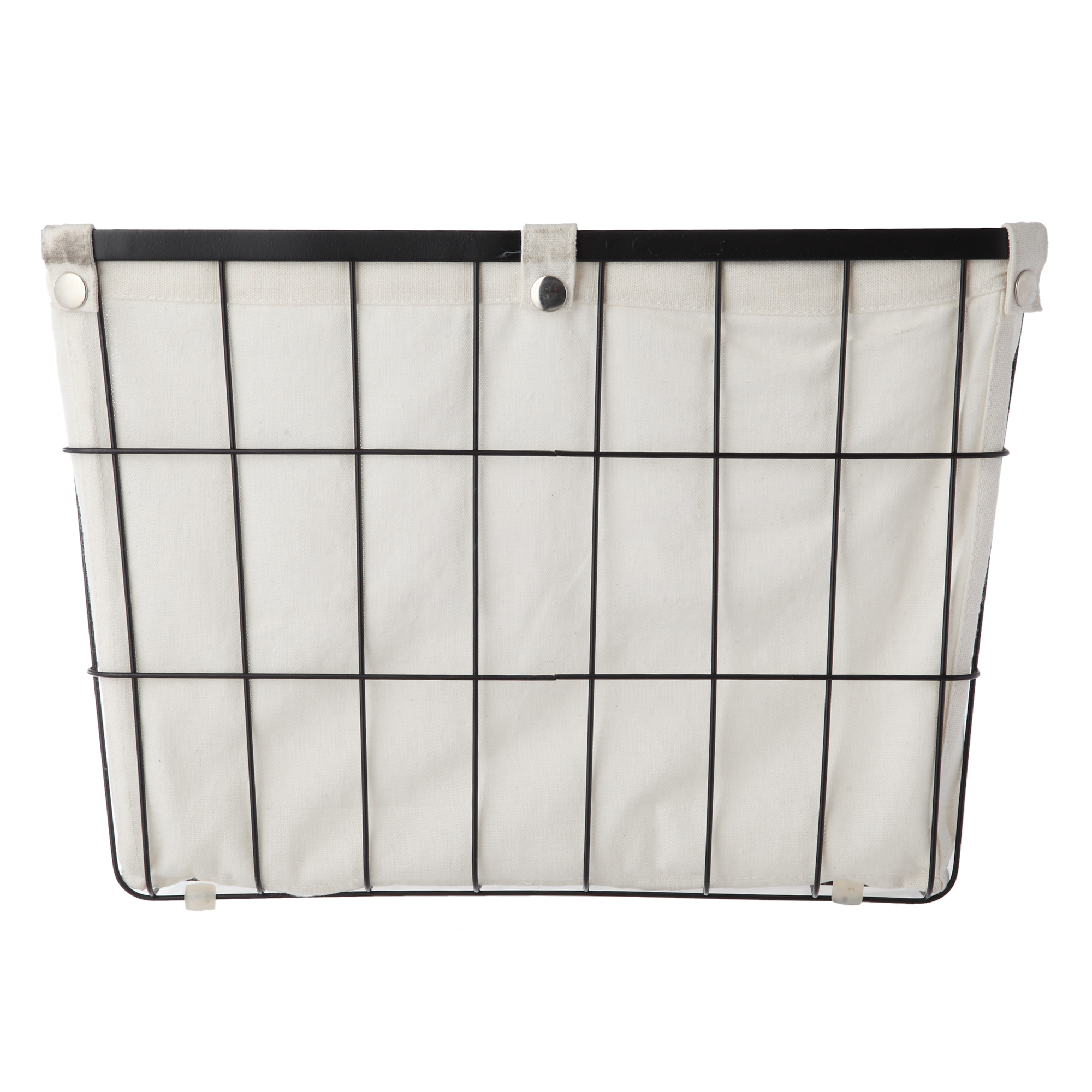 Better Homes and Gardens Medium Wire Basket with Chalkboard, Black ...