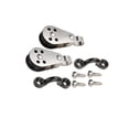 thumbnail image 1 of ZheElen Marine Kayak Anchor Trolley Kit 2 Blocks Screws Hardware with Nylon Pulley, 1 of 4