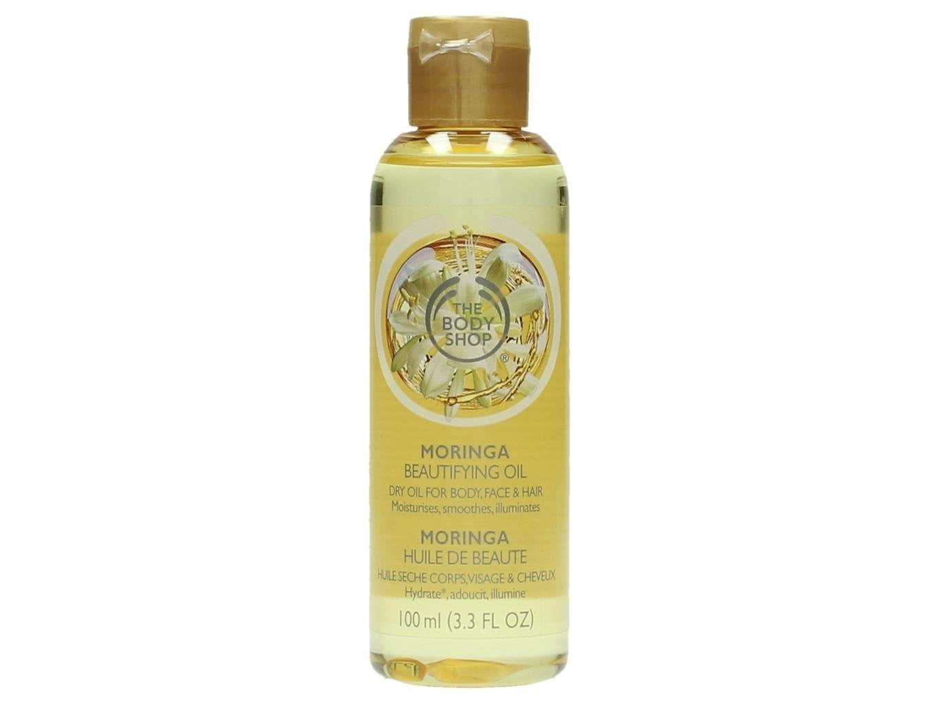 THE BODY SHOP Moringa Beautifying Oil 3.3 oz for body, face, and hair 100ml  NEW - Walmart.com