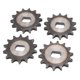 thumbnail image 1 of Piñón De Cadena 14T, Alta Dureza Rendimiento Estable Ajuste Perfecto Piñón De Acero 428 14T Para Scooter Eléctrico, 1 of 7