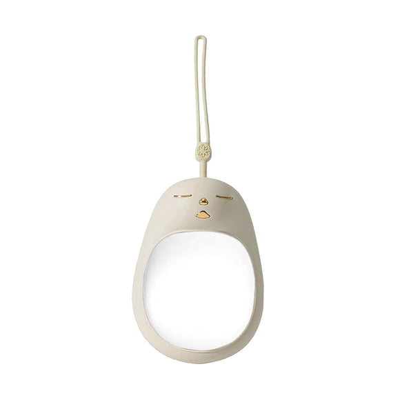 Siruishop Chauffe-Mains Électrique Outil de Chauffage pour les Mains Décor Moderne Portable Chauffe-Pochette Blanc