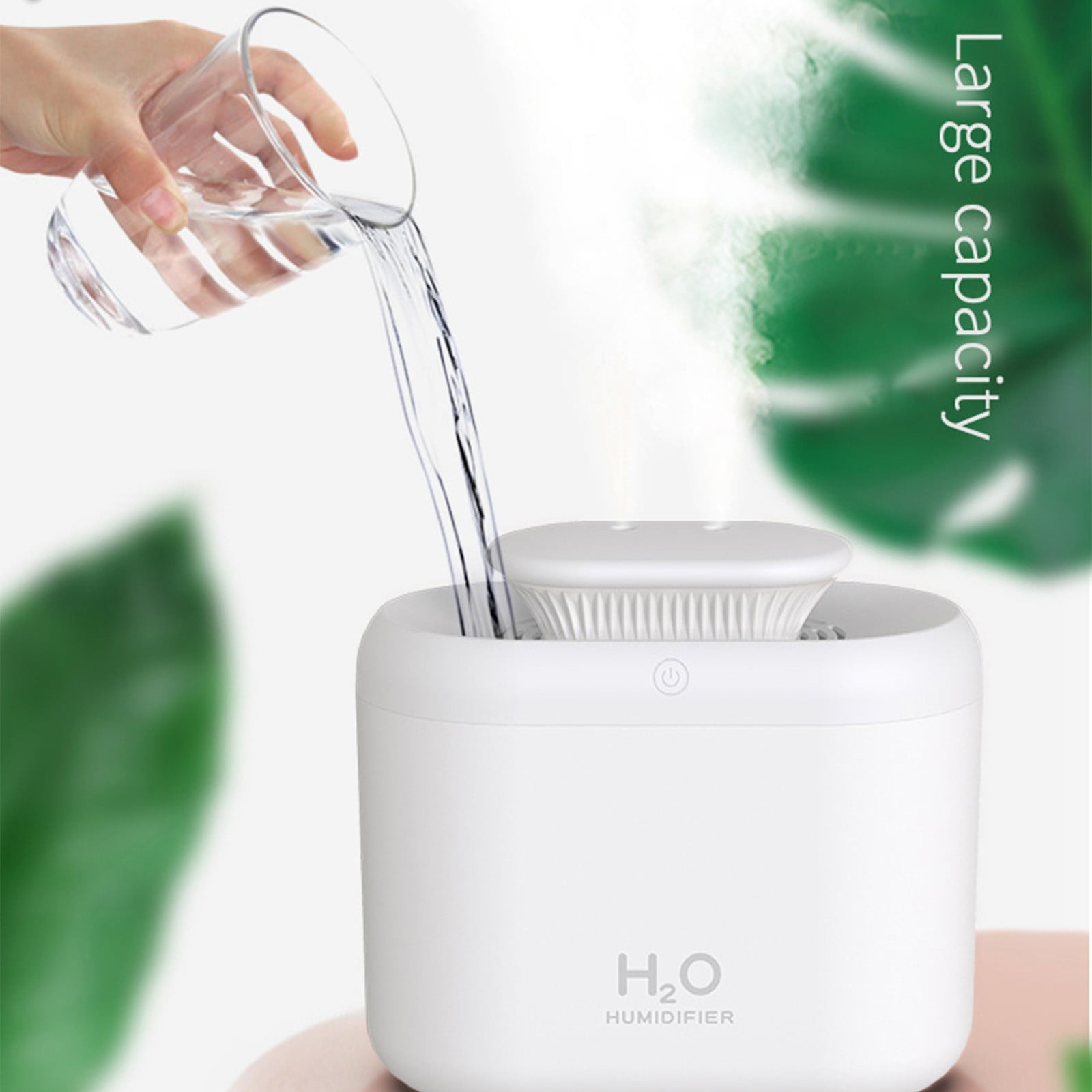 COM1950s Warm Mist Humidifiers for Bedroom Mini Portable Usb Humidifier  3.3L Travel Humidifier Oil Diffuser with Night Light Auto off Quiet for  Baby Bedroom Car Desk Humidifiers for Bedroom Warm Mist -