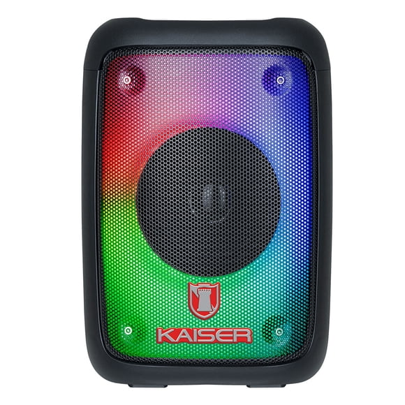 Bocina Bluetooth Kaiser KSW-7004 4 pulgadas 7 W RMS con Luz LED