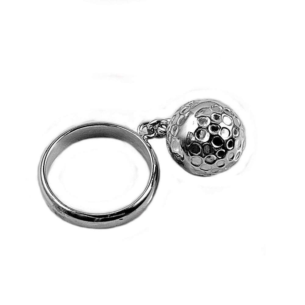 All in Stock 925 Sterling Silver Ball and Chain Ring Size 8 Walmart