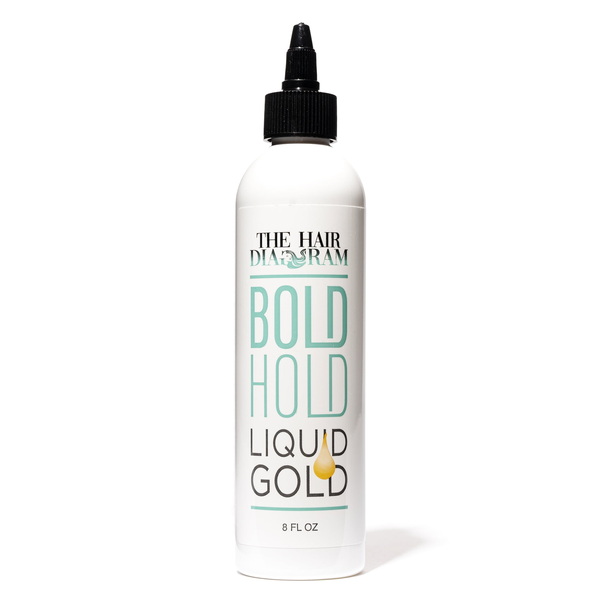 Buy The Hair Diagram Bold Hold Liquid Gold Temporary Hold Gel 8 oz