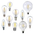 thumbnail image 2 of Bombilla de filamento LED Retro Edison, lámpara de 220-240V, C35, G45, A60, ST64, G80, G95, G125, luz de vela Vintage, E27, E14, 2 of 4