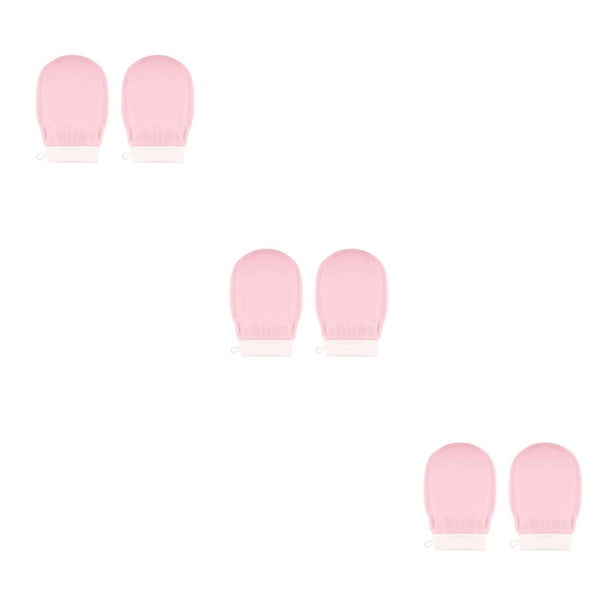 Yuarrent 2 uds guantes de baño guante de baño exfoliante exfoliante corporal masaje toalla de manopla multicolor para accesorios de Type1 NO1