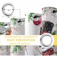thumbnail image 6 of Christmas Snowman Blackout Curtains for Bedroom/Living Room, Thermal Insulated Kitchen Curtains, Snowflake Elk Balls Xmas Grommet Darkening Window Treatment Drapes 27.5"x39"x2, 6 of 8