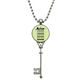 thumbnail image 1 of Propiedad de la familia Colgante Collar Vintage Llavero Plata Joyas Unbranded  M, 1 of 3