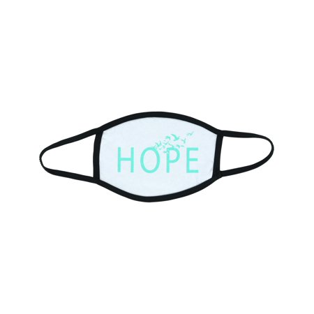 Good Works Make a Difference Hope Text Double Layer Face Mask (Women's)