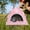 Pink, variant on Clearance! Cat Tent, Cat Houses for Indoor Cats, Quick Assembly and Disassembly, Portable Pet Tent, for Cats, Small Dogs and Other Small Animals 14x14x11inch Brown
