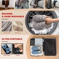 thumbnail image 7 of Barerun Women Men Wide Comfy Slippers Soft Barefoot Slip on House Shoes, 7 of 7