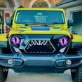 thumbnail image 5 of Headlight Round Decals of Beast Eyes 3D Stereoscopic Eyes Headlight Decal Stickers Car Headlight Decals Decoration Stickers, 5 of 5