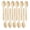 Multicolor, variant on Vikakiooze under $10, 100PCS Party Picnic Disposable Wooden Spoon