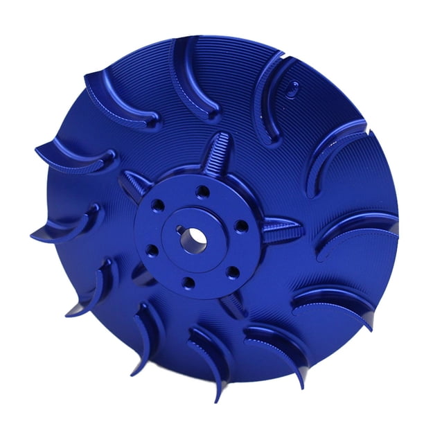 Ventilador de refrigeración del radiador de motocicleta perfecl pieza Azul