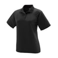 thumbnail image 1 of 5097A Chemise de Sport en Maille Absorbante pour Femmes, Noir - 3X, 1 of 1
