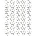 thumbnail image 2 of 40 Sets Alloy OT Buckle DIY Ornaments Bracelet Necklace Accessories Jewelry Making SuppliesSilver---Product code 53202, 2 of 5